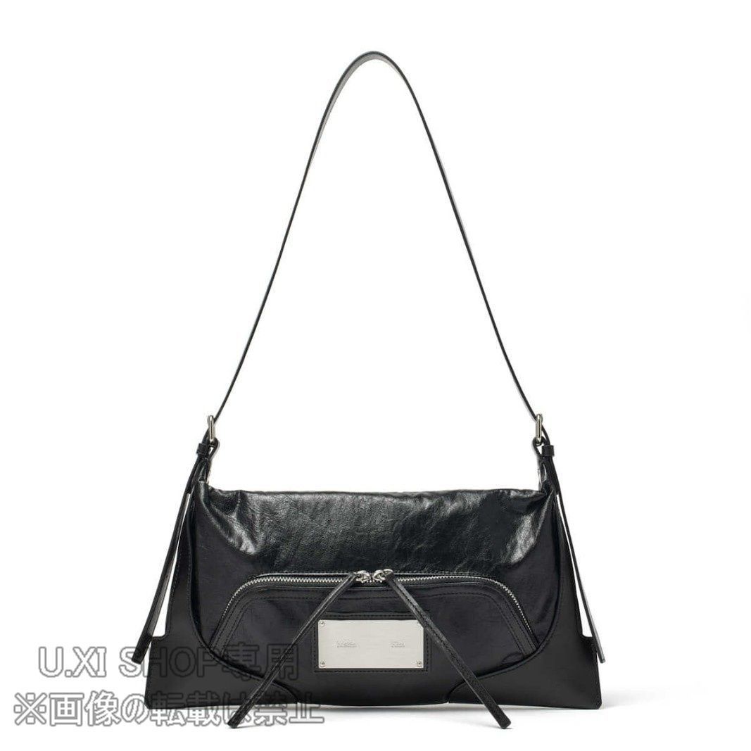 韓国 Matin Kim マーティンキム ショルダーバッグ トートバッグ 2way レディース ファッション TWO WAY STRAP SQUARE  MINI BAG ブラック - メルカリ