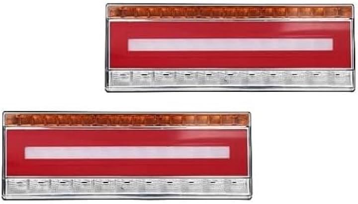 world Imp Motor 24V トラック ダンプ 用 フル LED ライト テール ランプ シーケンシャル ウインカー 左右 set スモール ブレーキ 車 トレーラー ステー ヘッド フォグ 汎用 社外品( タイプ02)
