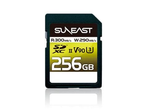 4営業日で発送 SUNEAST SDXC UHS-II Card V90シリーズ256GBGB SE-SDU2256GA300