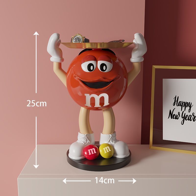 新品 大人気 mu0026m's 赤 置物