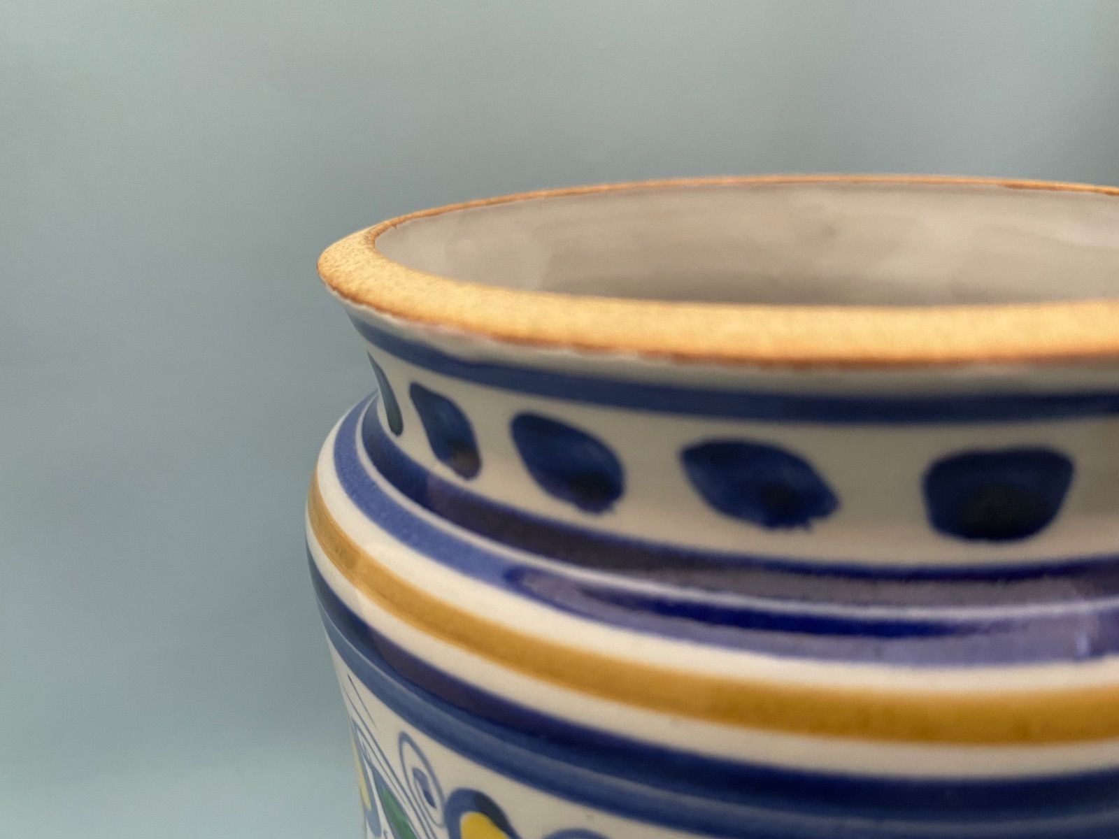 佐久間勝山 三島四方水指 共箱 茶道具 万古焼 松古窯 玄々斎好