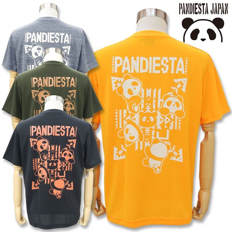 パンディエスタ 半袖Tシャツ523876 パンダ ドライメッシュ PANDIESTA
