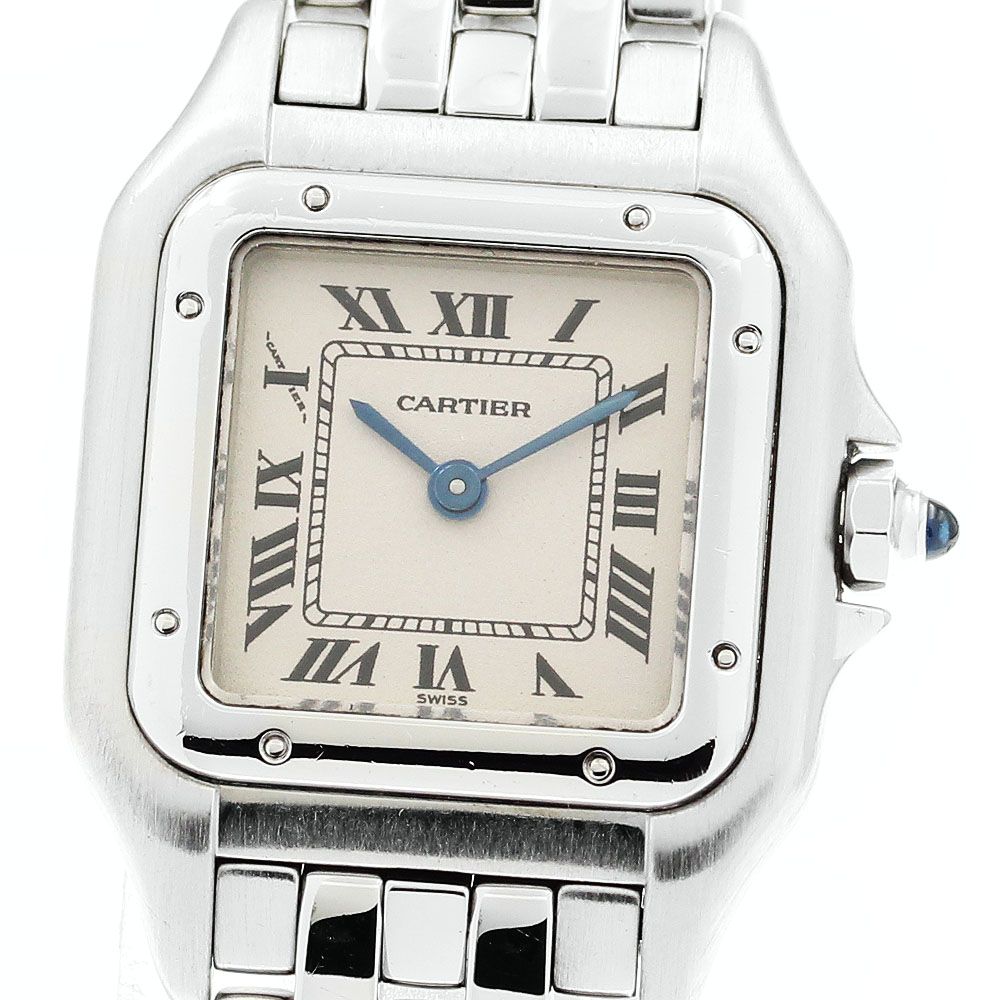 カルティエ CARTIER W25033P5 パンテールSM クォーツ レディース内 き_884297