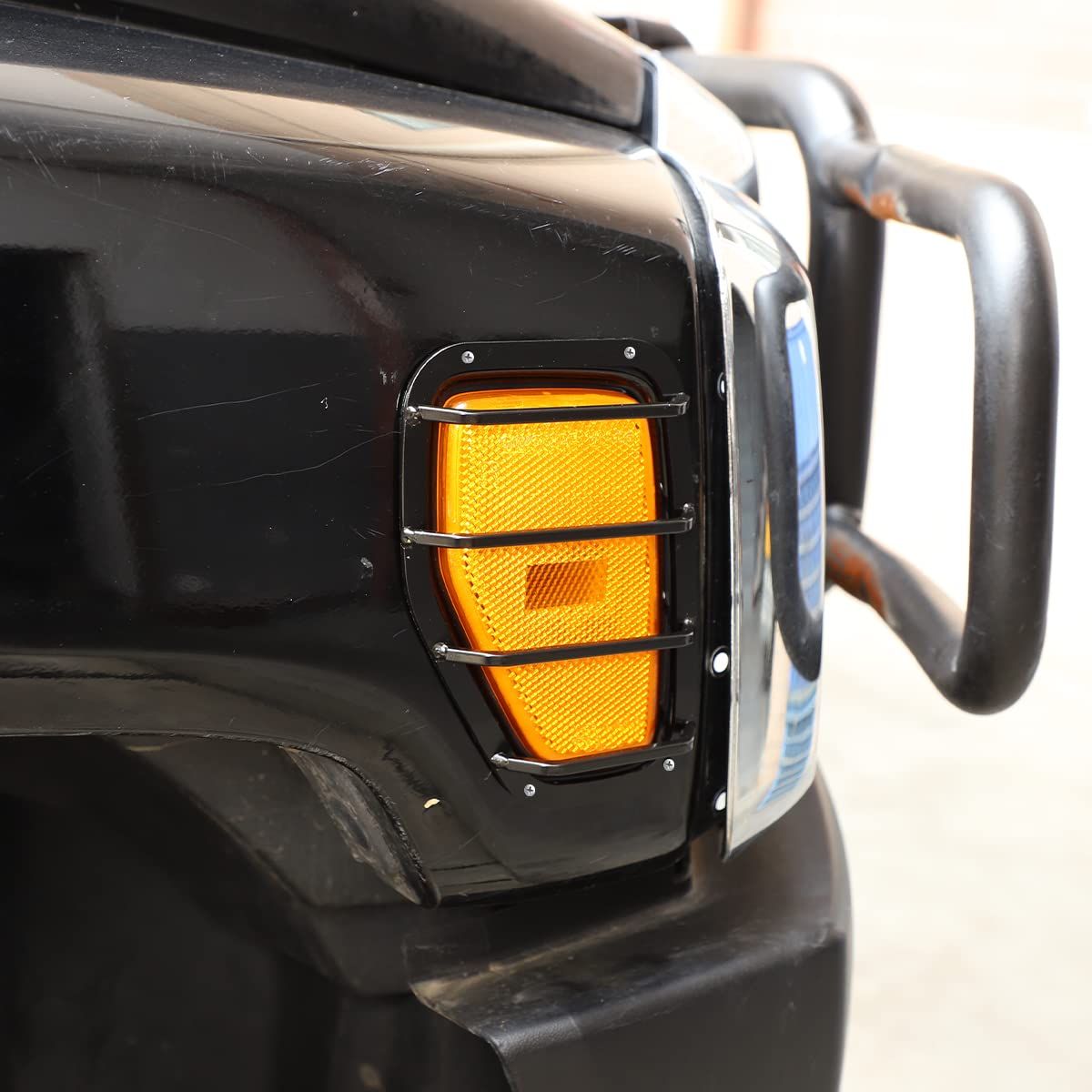 METYOUCAR 車の方向指示器ライト保護カバー サイドインジケータシールド 交換用方向指示器プロテクター ハマー H3 2005-2009に適合 FFCRYSTALESIA_COM