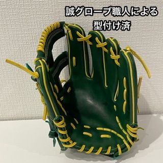 誠グローブ 高校野球対応 刺繍ラベル(店舗ロゴ刺繍入り) 硬式用オール