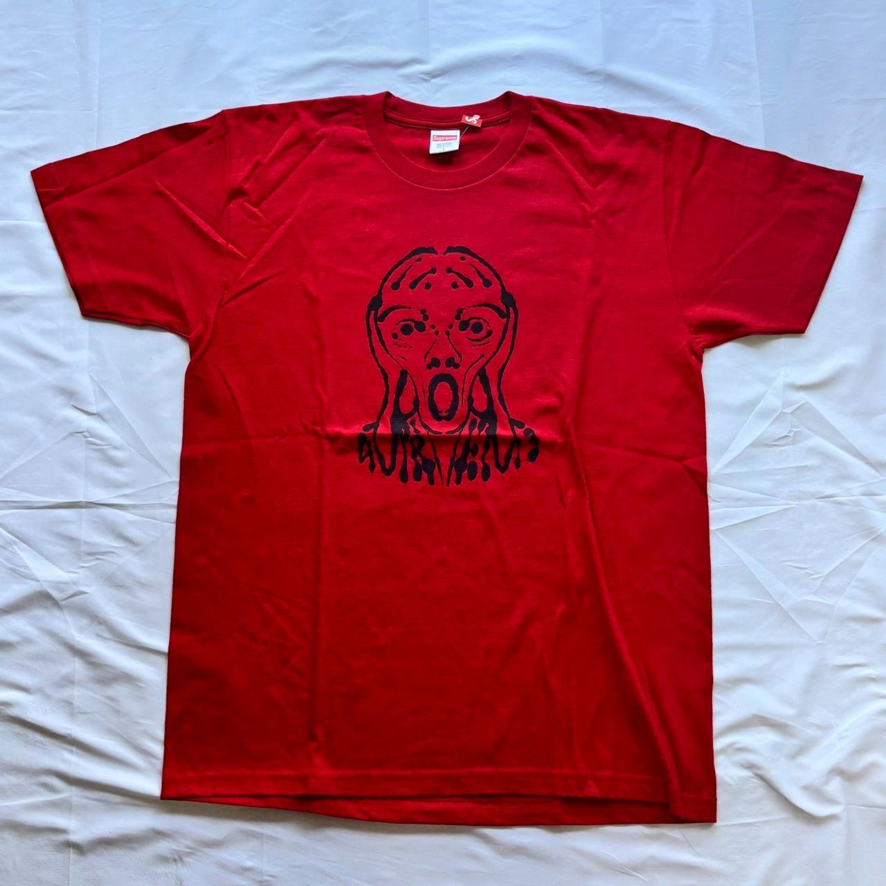 17ss Supreme Scream Tee Red Lサイズ シュプリーム スクリーム