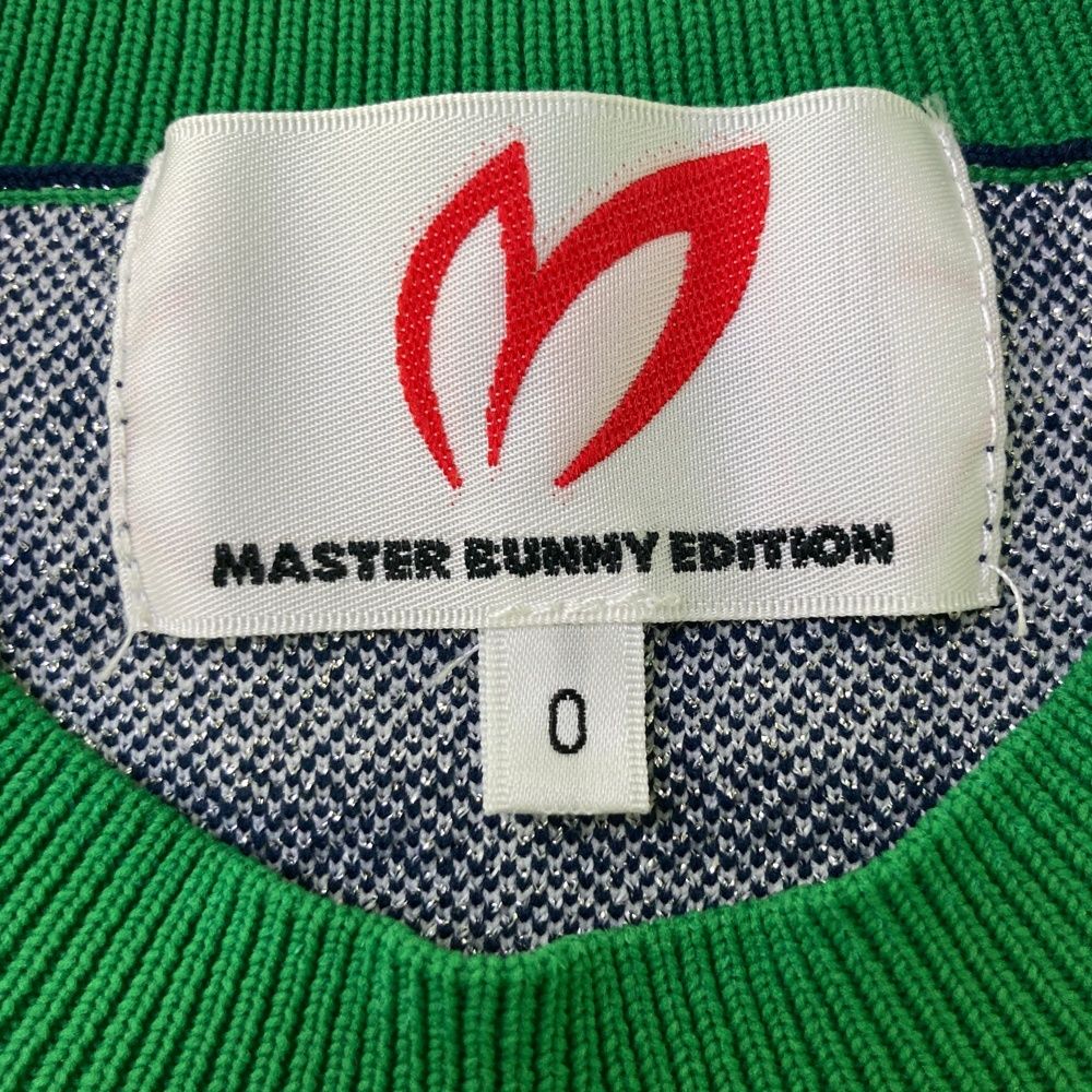 パーリーゲイツ　マスターバニー　ニット　千鳥　ゴルフ　メンズ　モックネック　M パーリーゲイツ マスターバニー ニット 千鳥 ゴルフ メンズ モック