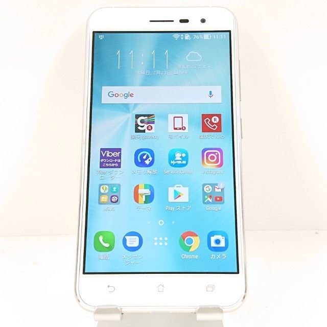 ほぼ新品‼️ZenFone3 SIMフリー32GB+バッテリー新品+ガラス
