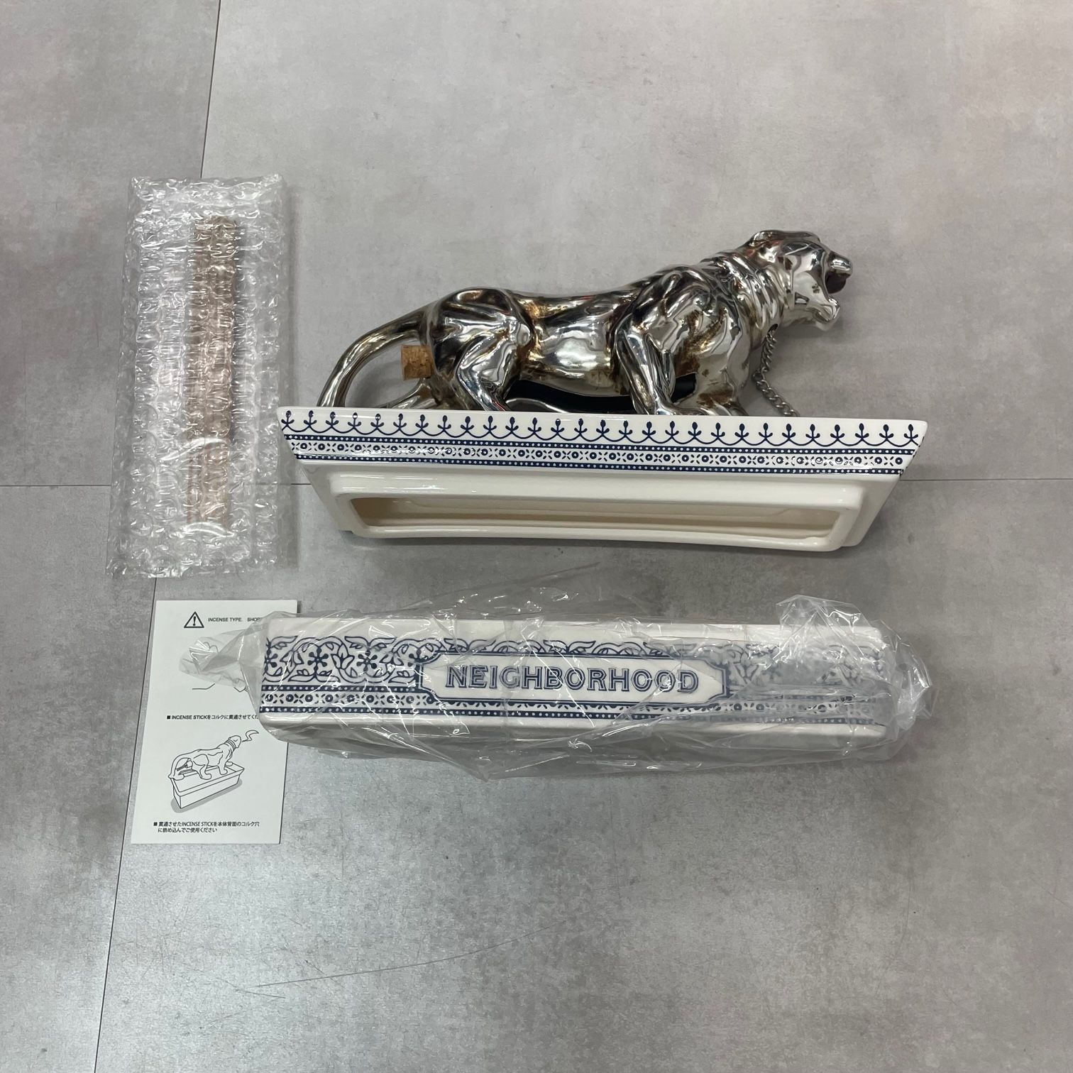 未使用品 NEIGHBORHOOD 24SS PANTHER INCENSE CHAMBER イン