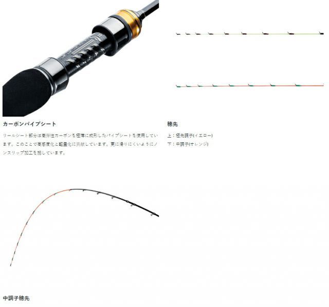 がまかつ◇がまちぬ いかだ 硬調 1.5◇