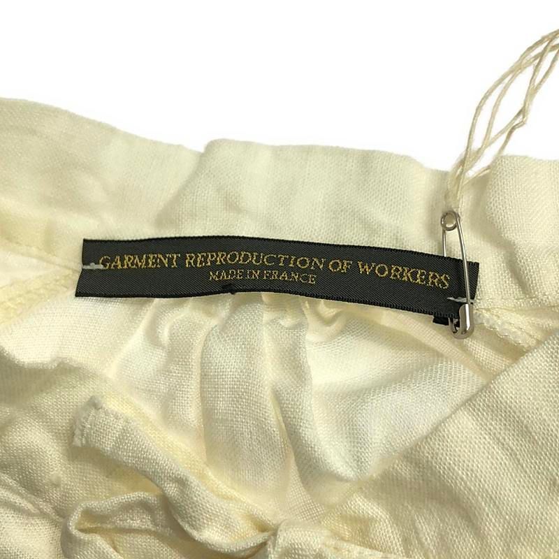 新品】 GARMENT REPRODUCTION OF WORKERS / ガーメントリ