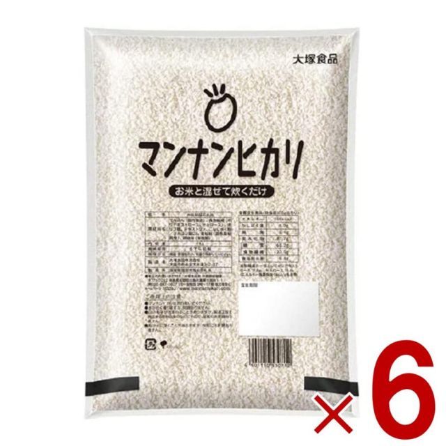 マンナンヒカリ 大塚食品 業務用 1kg ×6袋 ヘルシー こんにゃく ダイエット マンナン ヒカリ まんなんひかり ダイエット