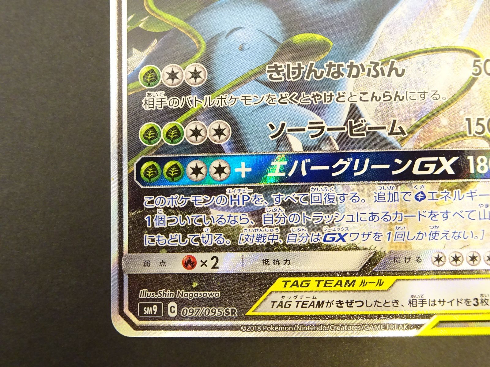 セレビィ＆フシギバナGX SR SM9 スペシャルアートSA セレビィ&フシギバナGX SR: SA[SM9 097/095](拡張パック「タッグ