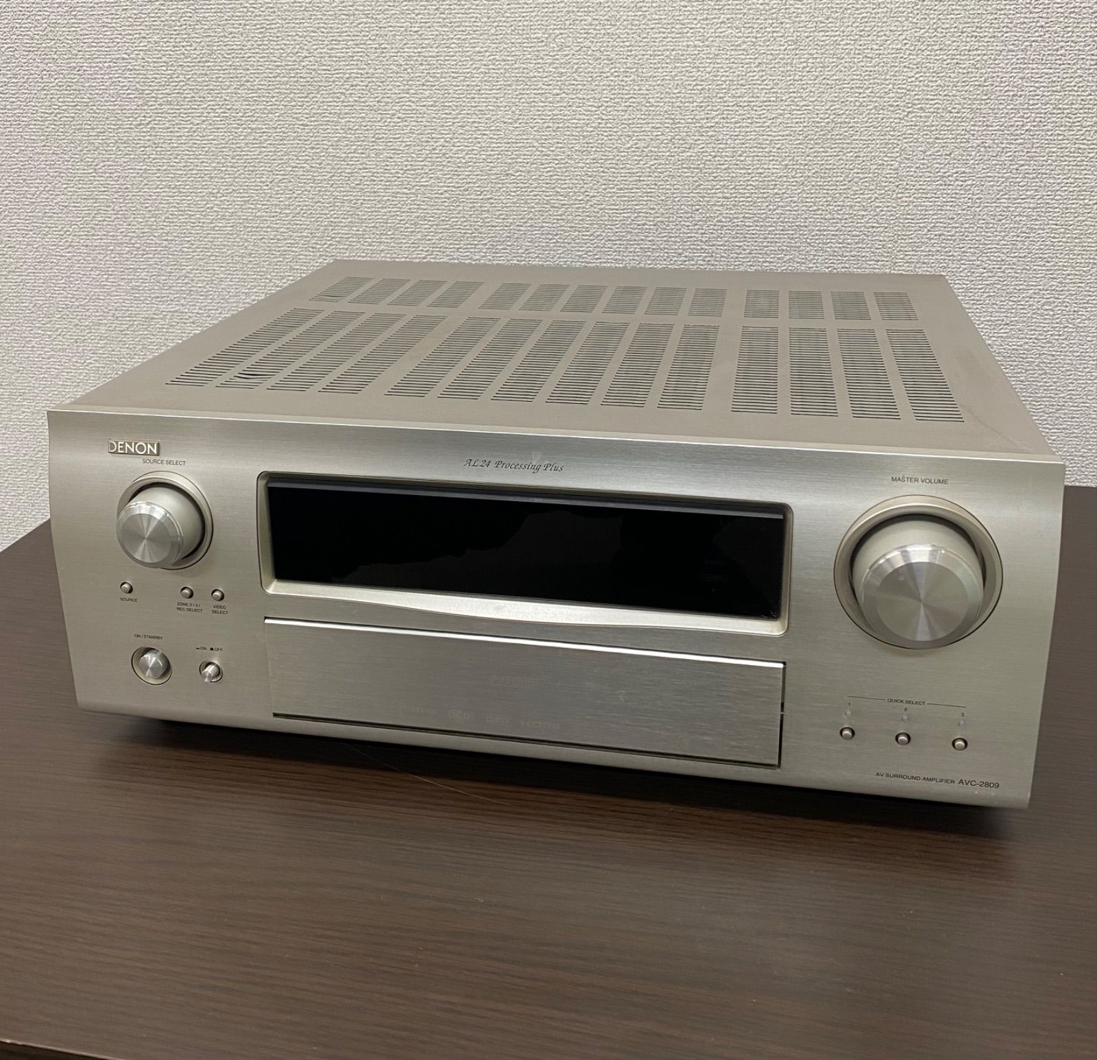 DENON AVC-2809 AVアンプ ジャンク 通電未確認 (担当 水谷) - メルカリ