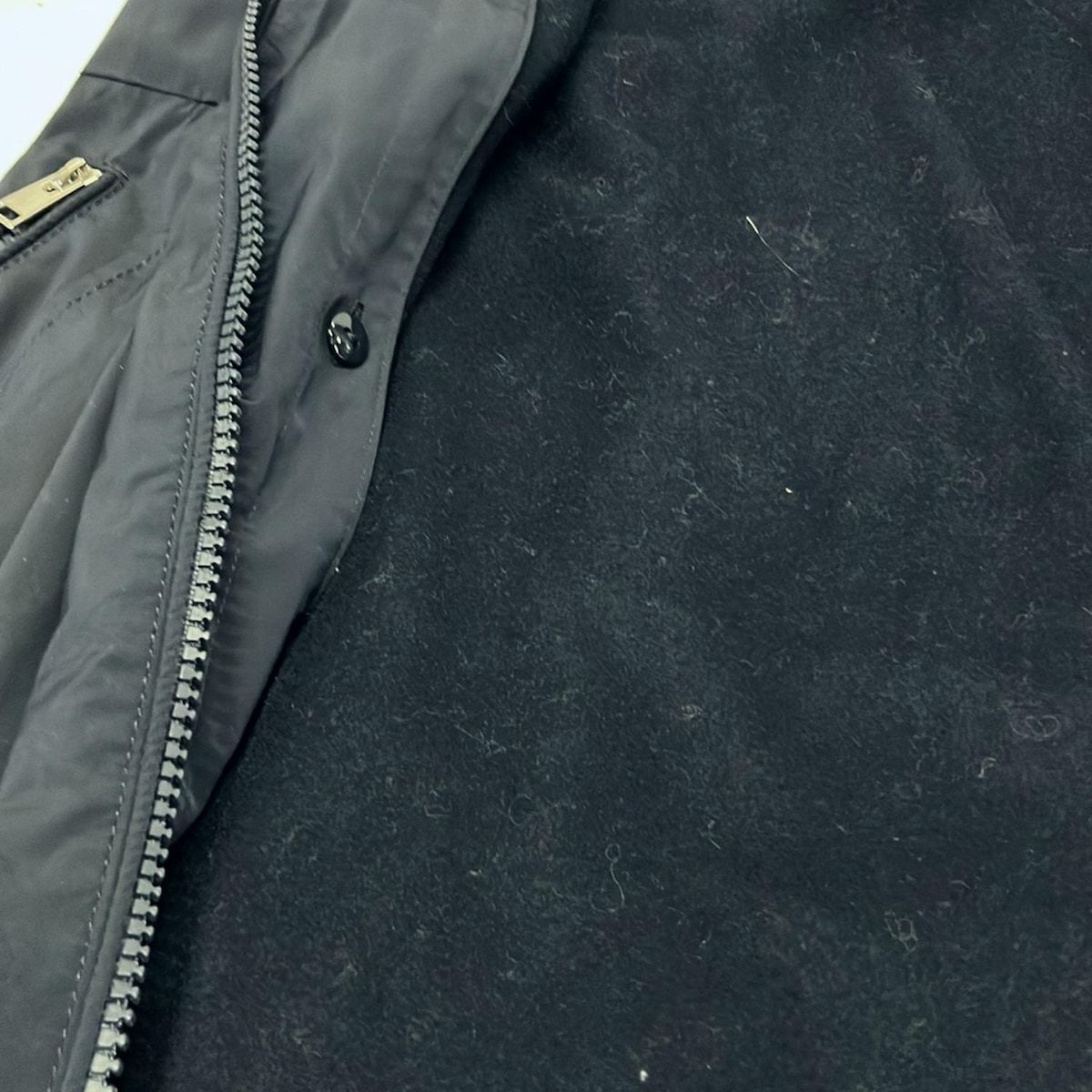 【決算30％】 BORDERS at BALCONY ボーダーズアットバルコニー コート サイズ36 S レディース - ダークネイビー 長袖|ジップアップ|秋|冬