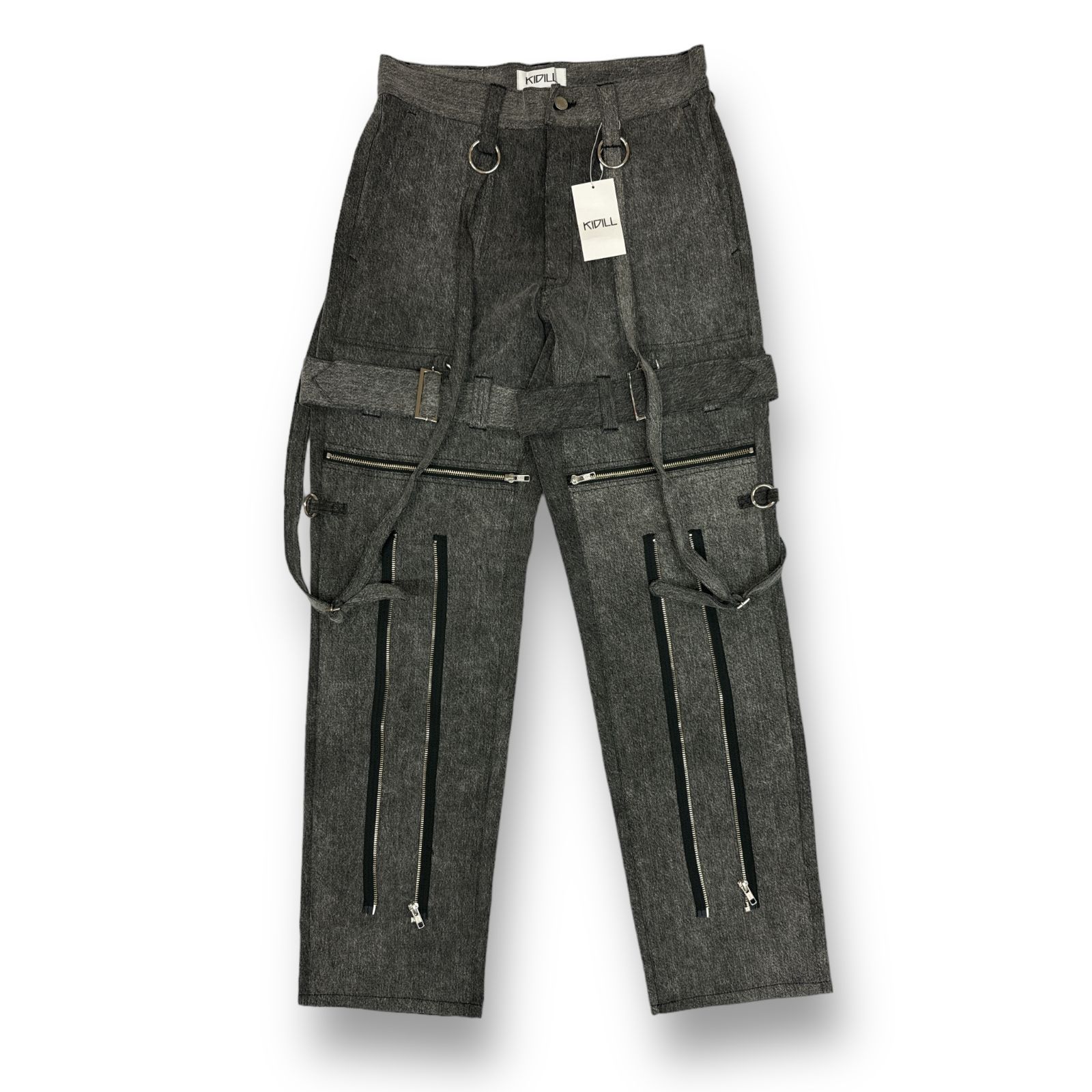 定価99000円 新品 KIDILL 23AW Chemical Denim Pants ケミカルデニムパンツ ジーンズ キディル KL772  ブラックケミカル - メルカリ