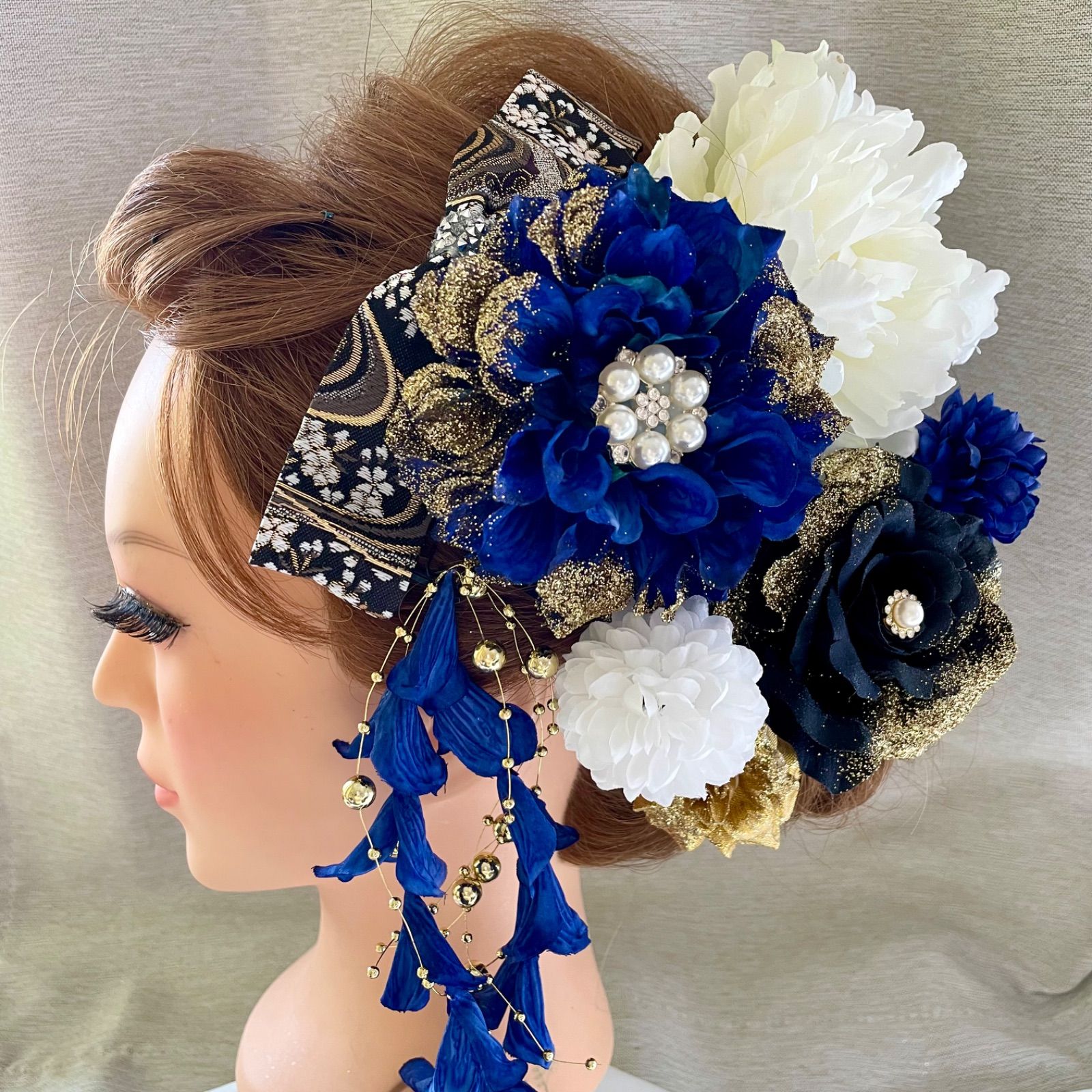 振り袖　フルセット　長襦袢　袋帯　蝶　帯揚げ　帯締め　金彩加工　396 振り袖フルセット長襦袢袋帯蝶帯揚げ帯締め金彩加工396