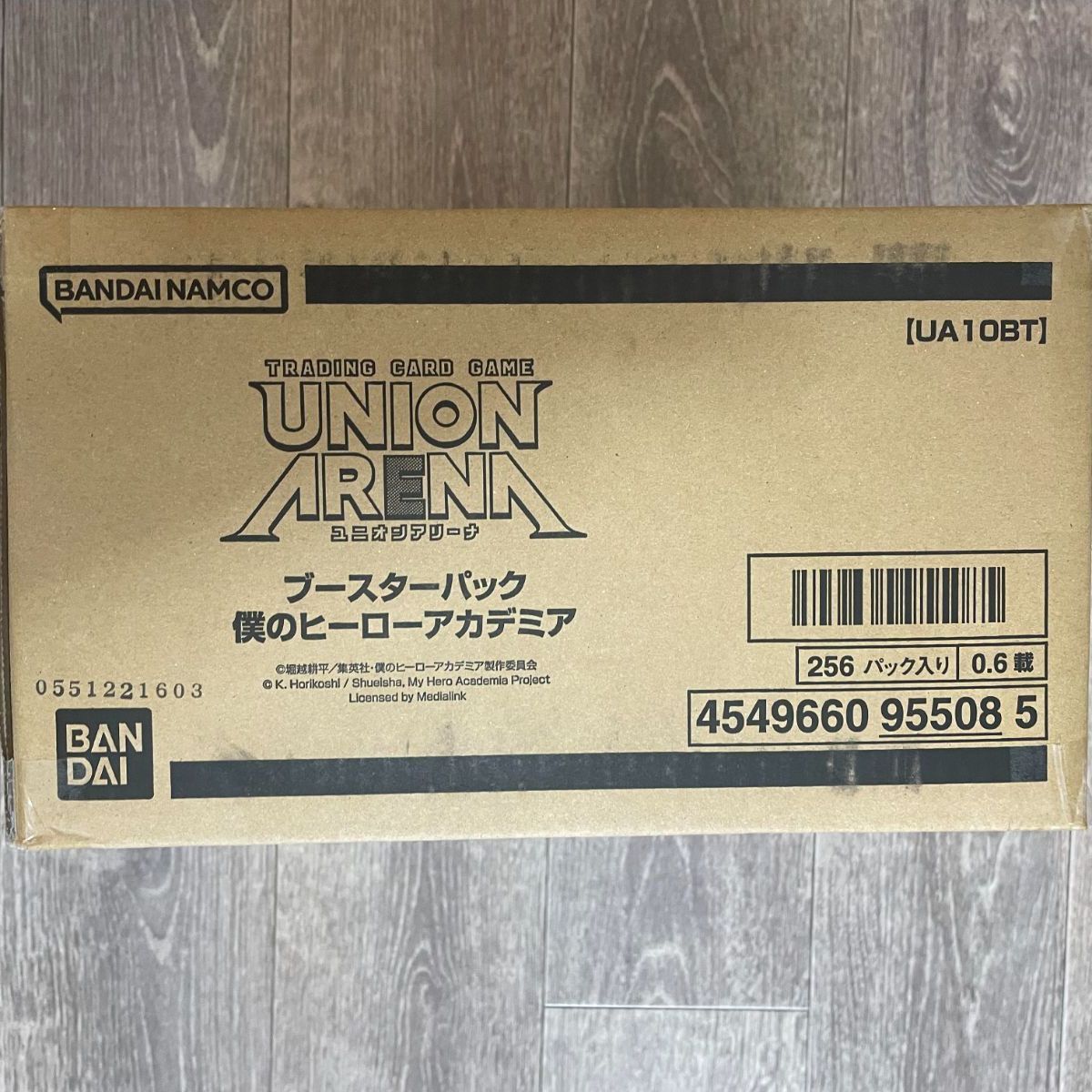 カートン 16BOX ヒロアカ ユニオンアリーナ 僕のヒーローアカデミア BY-
