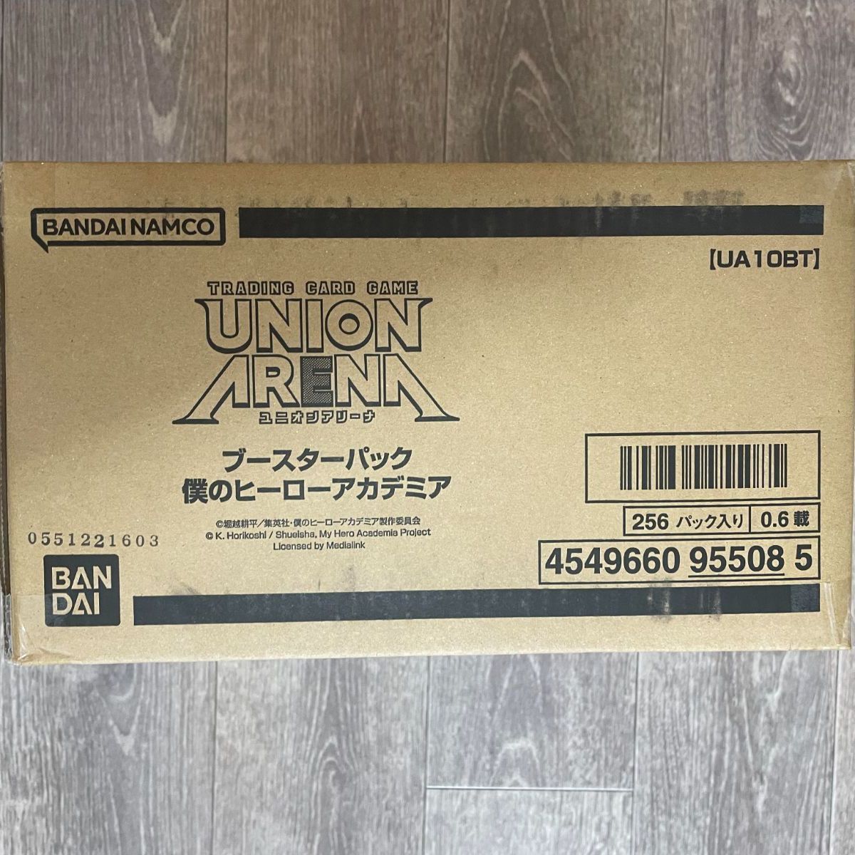 未開封 UNION ARENA ブースターパック 僕のヒーローアカデミアカートン-