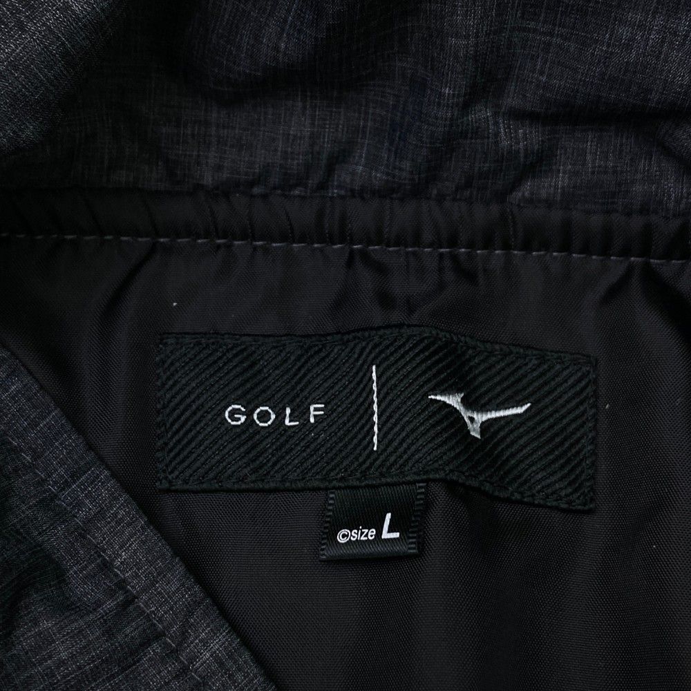 サイズ：L MIZUNO GOLF ミズノゴルフ  中綿ジャケット ブレスサーモ  グレー系 [240101455176] ゴルフウェア メンズ ストスト サイズ：L MIZUNO GOLF ミズノゴルフ 中綿ジャケット ブレス
