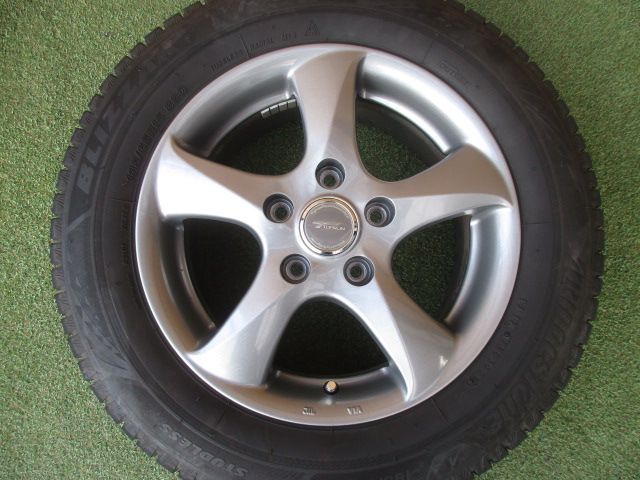 み トップラン 185 65R15 スタッドレスタイヤ４本SET フリード 5穴車 CR-Z スイフトスポーツ