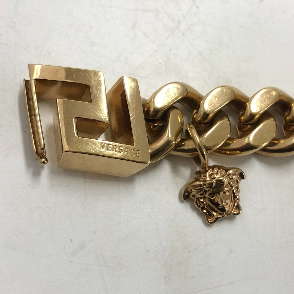 02w12997 ヴェルサーチ VERSACE グレカチェーン ブレスレット ゴールド