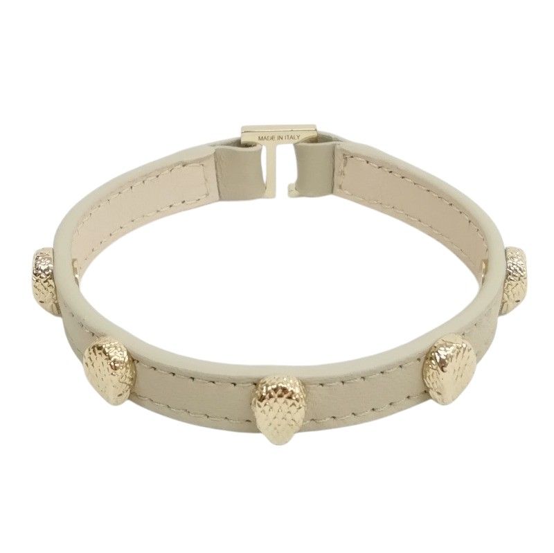 ブルガリ BVLGARI セルペンティ フォーエバー レザー ブレスレット 美  