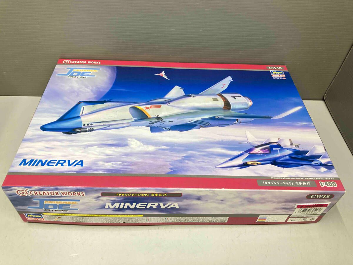 プラモデル 未組立 ハセガワ 1/400 ミネルバ ｢クラッシャｰジョウ