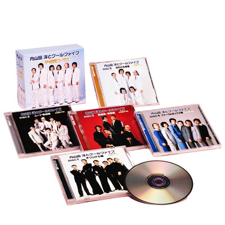 新品】内山田洋とクール・ファイブ ザ・歌謡コーラス CD5枚組 全101曲