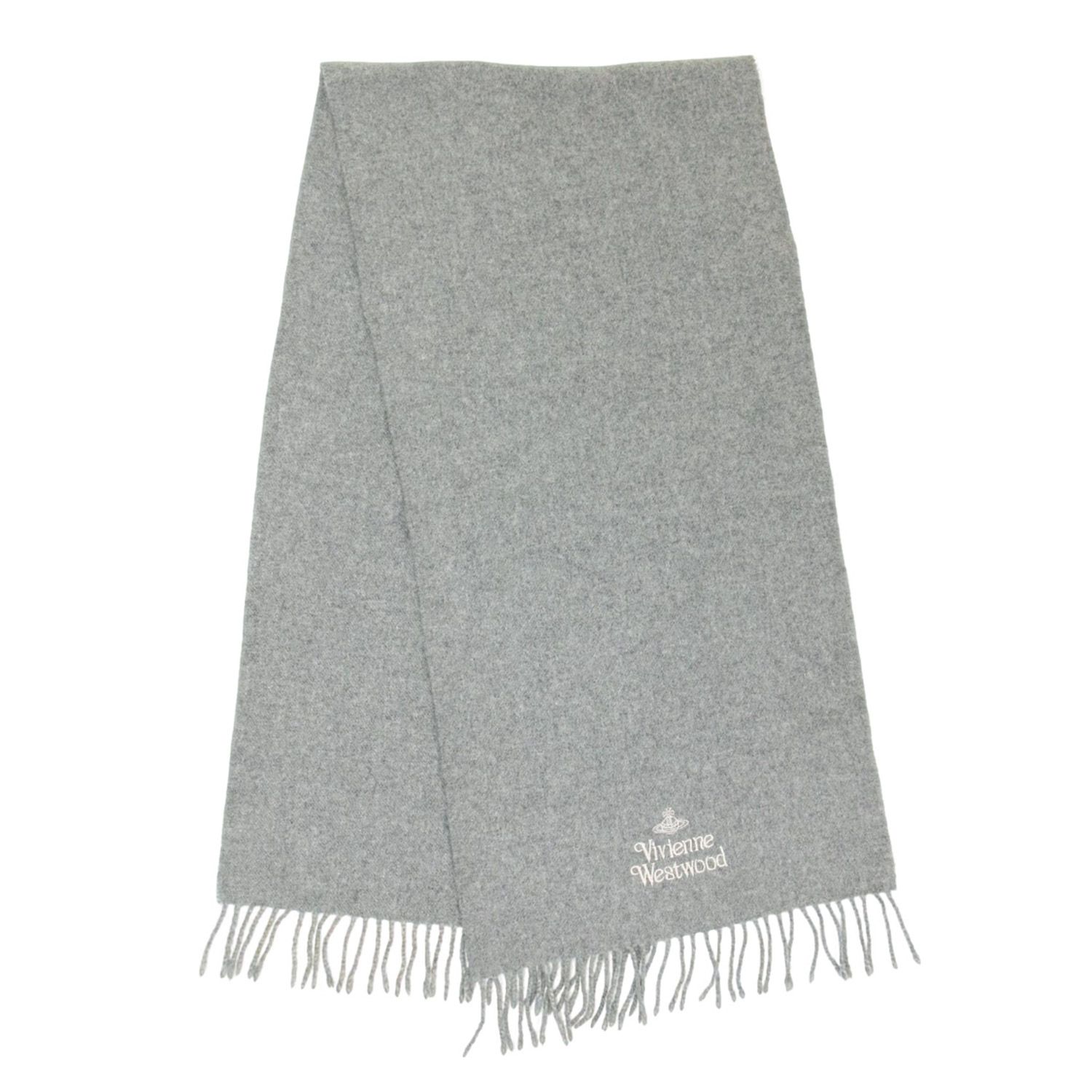 新品！！ Vivienne Westwood マフラー ウール ロゴ ヴィヴィアン