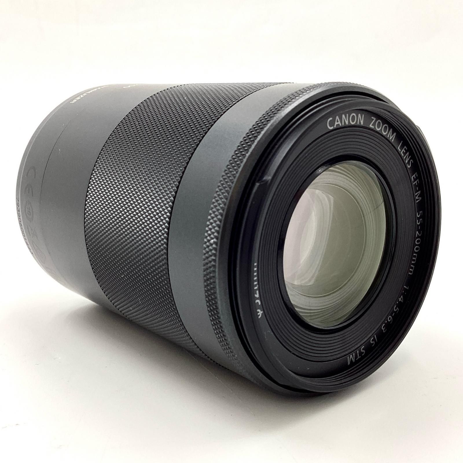 Canon EF-M55-200mm F4.5-6.3 IS STM 動作 済 全額返金保証 最速発送