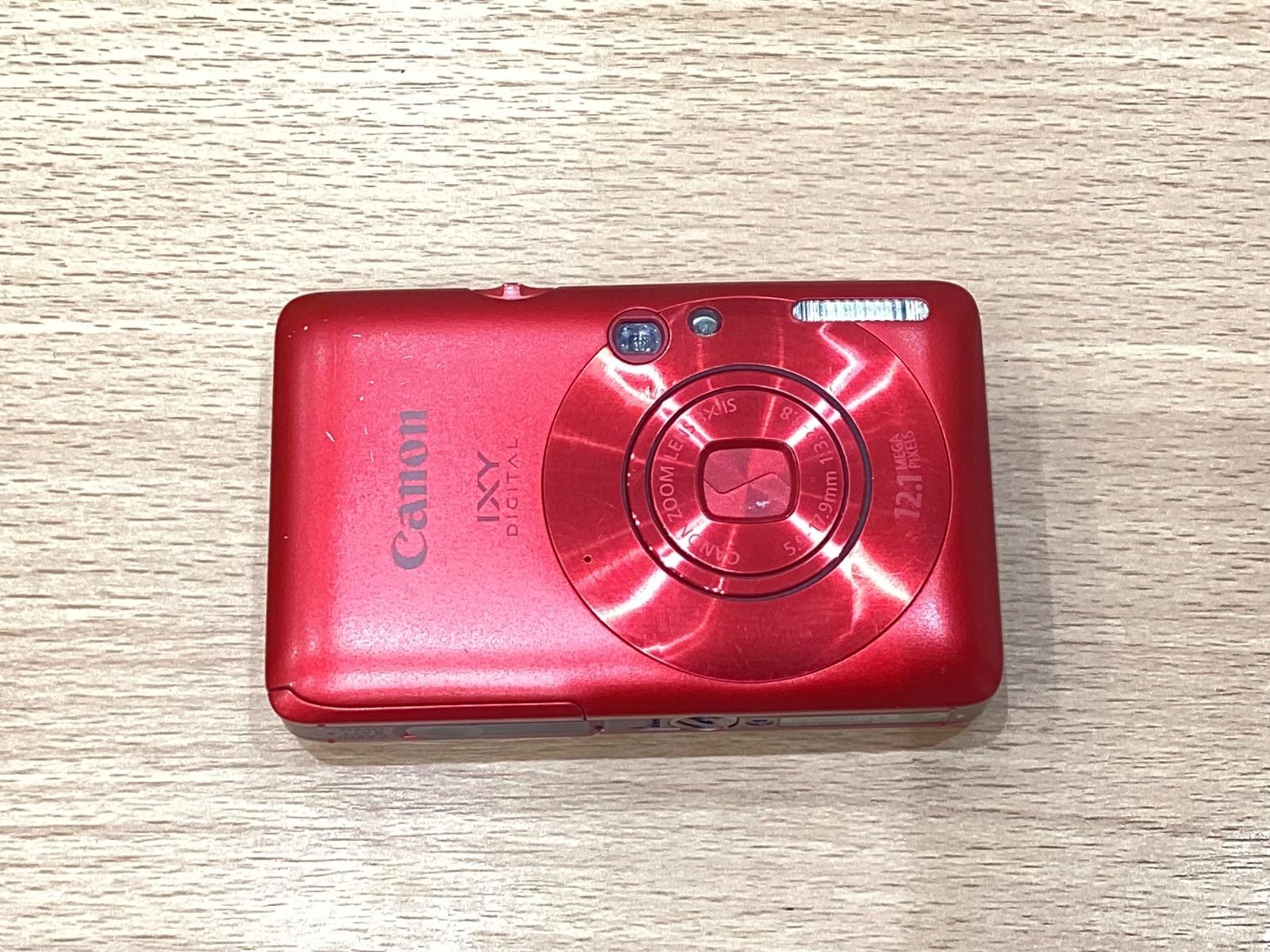 KA783 キャノン Canon IXY DIGITAL 210IS レッド デジカメ
