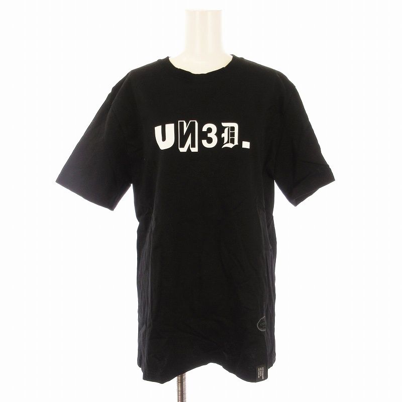 UN3D アンスリード　半袖ロゴTシャツ アンスリード UN3D. Tシャツ カットソー 半袖 ブランドロゴ M 黒