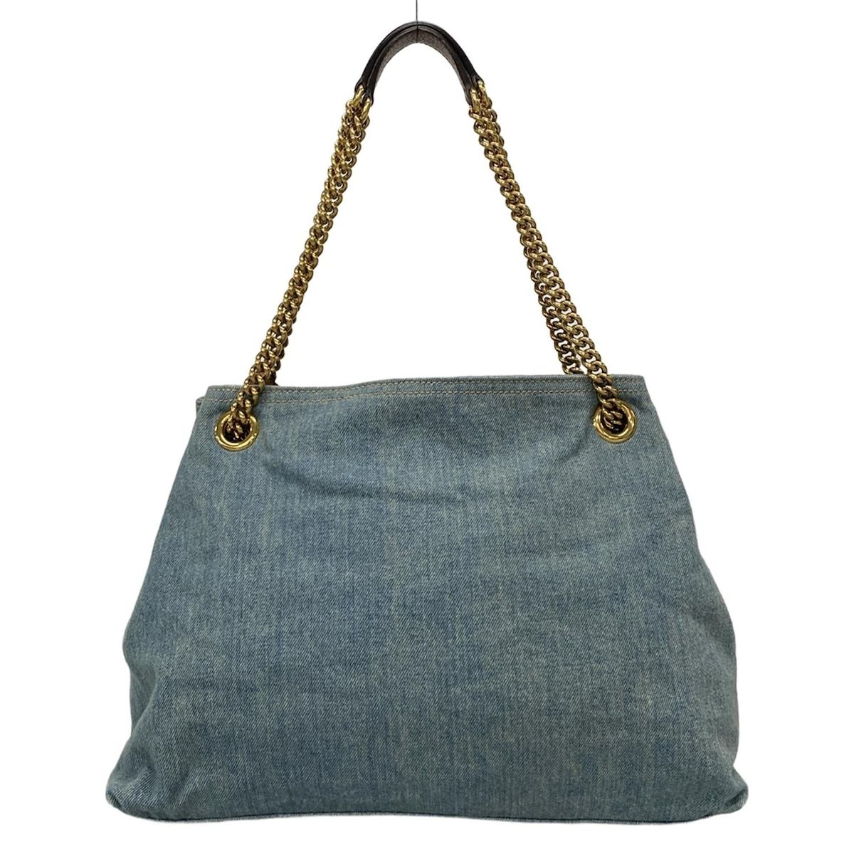 GUCCI(グッチ) トートバッグ ソーホー 308982 ライトブルー