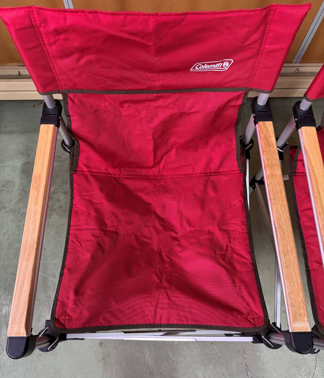 コールマン チェア 2脚セット 赤 Coleman】コールマン サイドテーブル