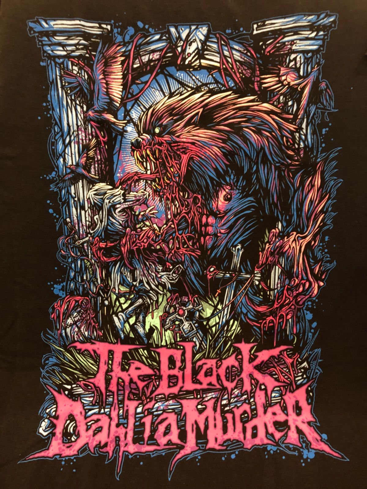 The Black Dahlia Murder：WOLFMAN Tシャツ メルカリ