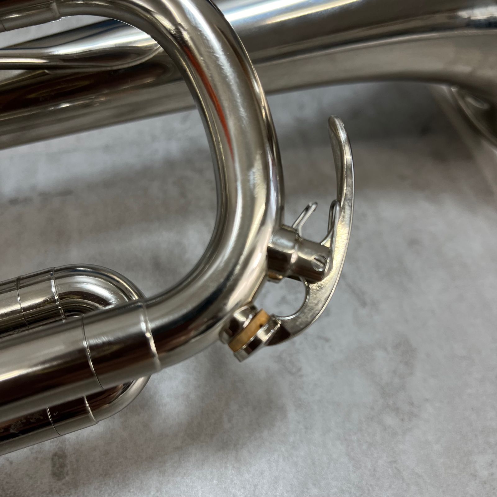 YAMAHA　ヤマハ　B♭トランペット　YTR-135　trumpet 管楽器　ニッケルめっき　ハードケース