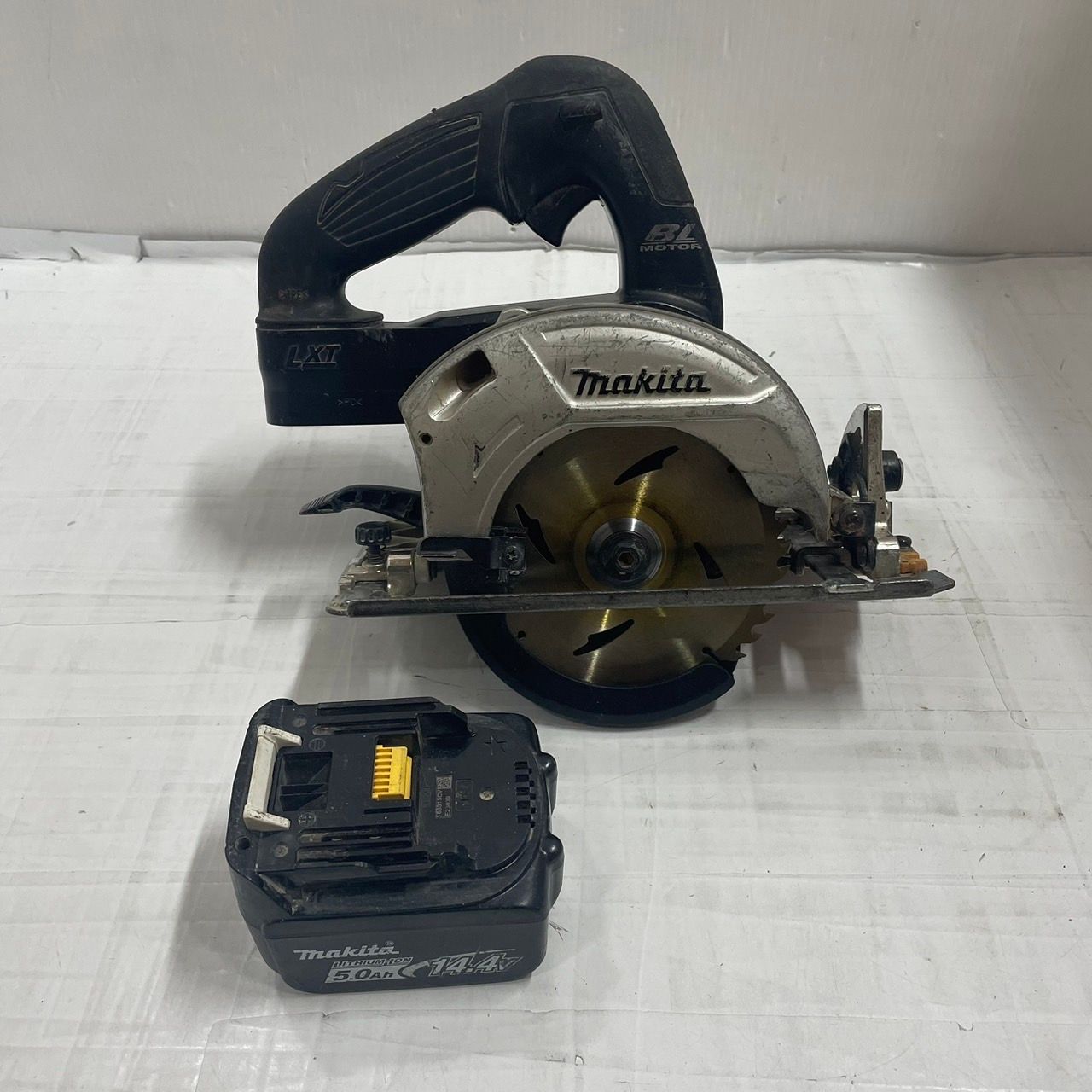 h5942 マキタ マルノコ 本体 BL1450 バッテリーセット HS470D