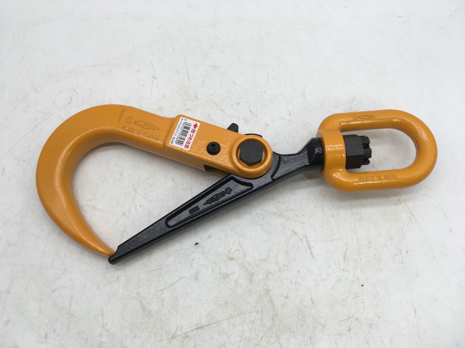 ♥に近い スーパーツール|SUPERTOOL スーパーロックフック スイベル付 3ton SLH3S ITBH7J8BBFHW エコツール岡崎インター店 M02