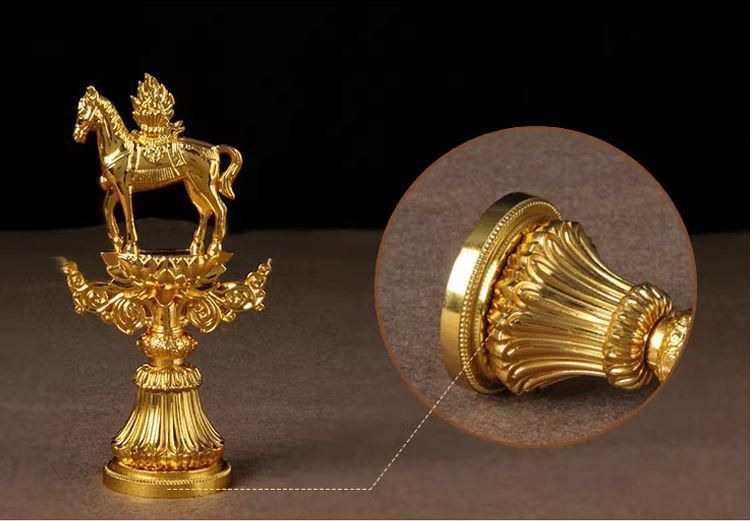 仏教美術 輪王七珍宝 仏具 鎮宅辟邪 開運 風水 招財 置物 工芸品