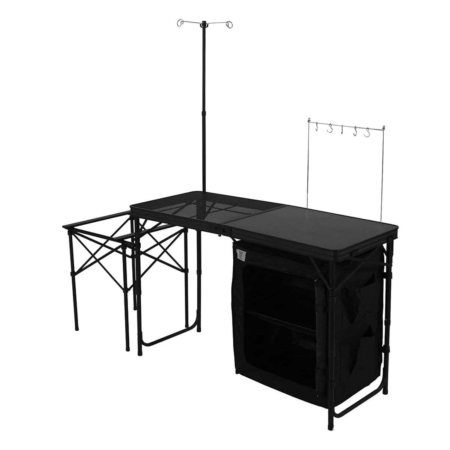 【美品】DOD クッキングキング TB5-723-BK キャンプ用品 アウトドア テーブル ブラック
