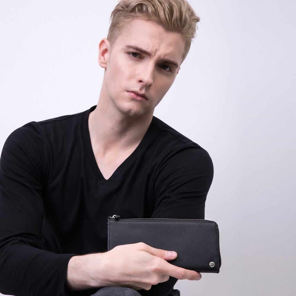 Ｌ字スリムサフィアーノロングウォレット アルテミスクラシック