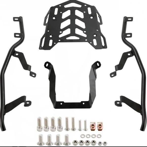 リアラック荷物キャリア適用ヤマハMT-25MT-03YZF-R25YZF-R32019-2025バイク用リアキャリアオートバイ後部荷物ラックオートバイ荷台リアボッ