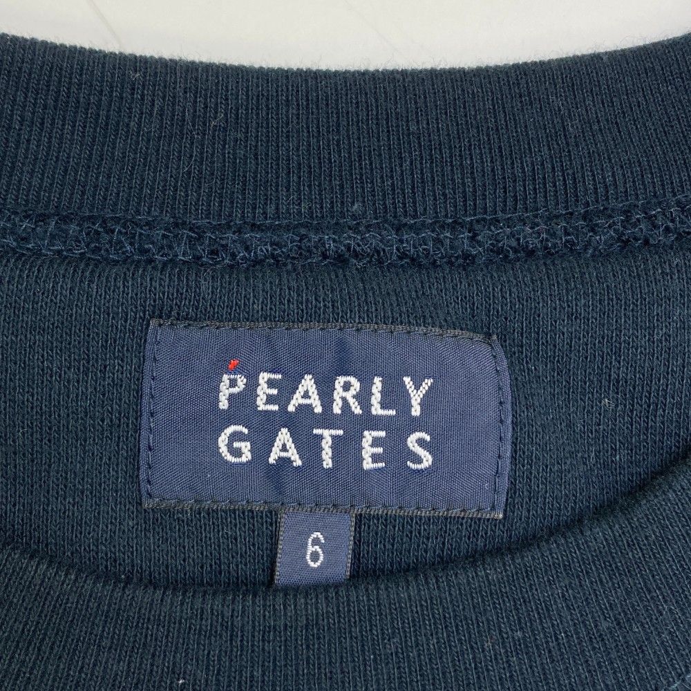サイズ：6 PEARLY GATES パーリーゲイツ ×Disney スウェットトレーナー