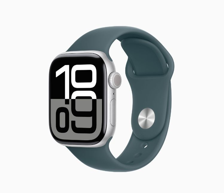 Apple Watch Series 10（GPSモデル）- 42mmシルバー