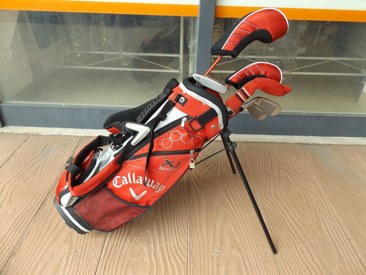 Callaway Mini Xj SERIES ジュニアクラブセット 6本セット 身長115-135㎝対象 キャロウェイ ゴルフクラブ .985383