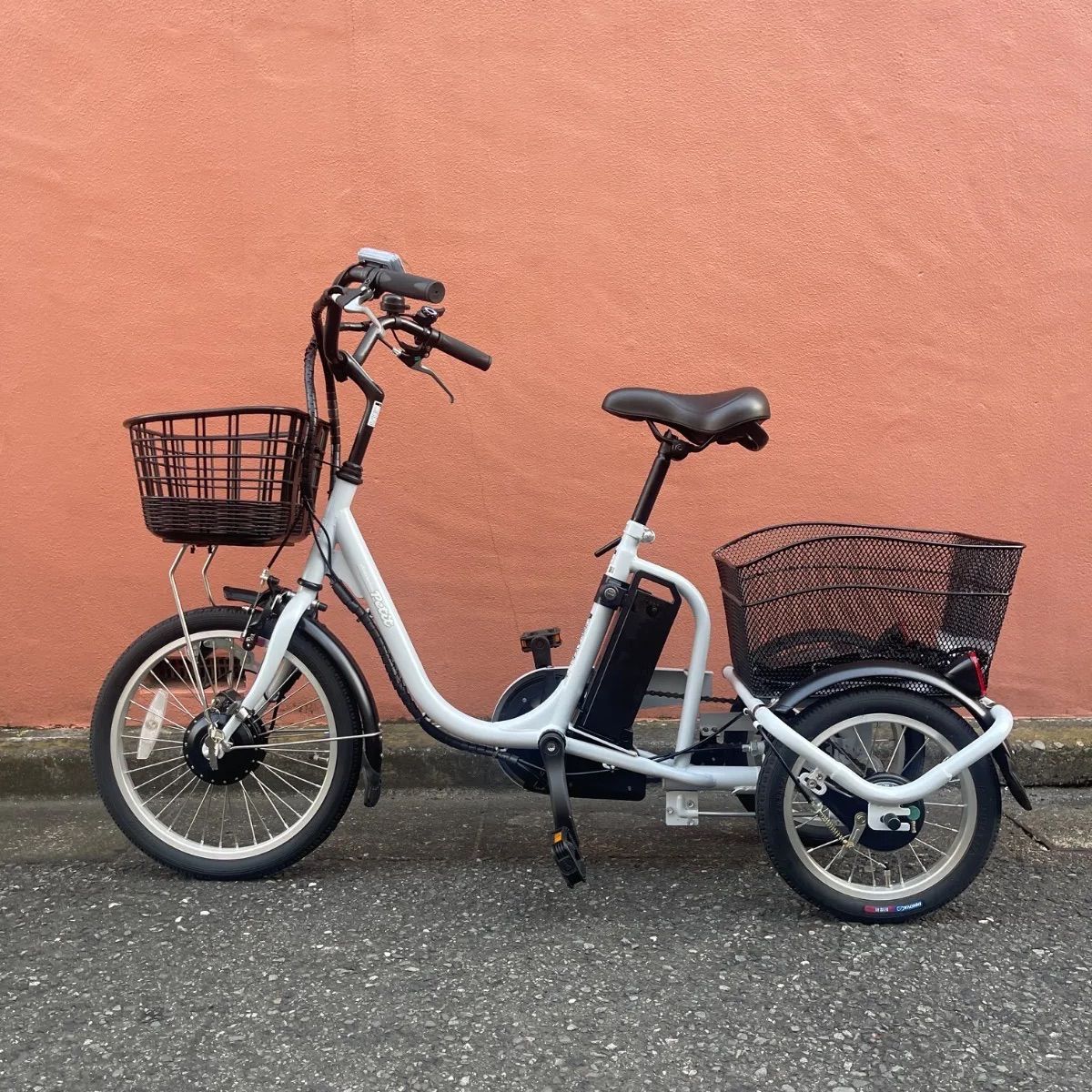 都内 販売 美車 カイホウジャパン Ashiraku Petit 電動アシスト三輪自転車