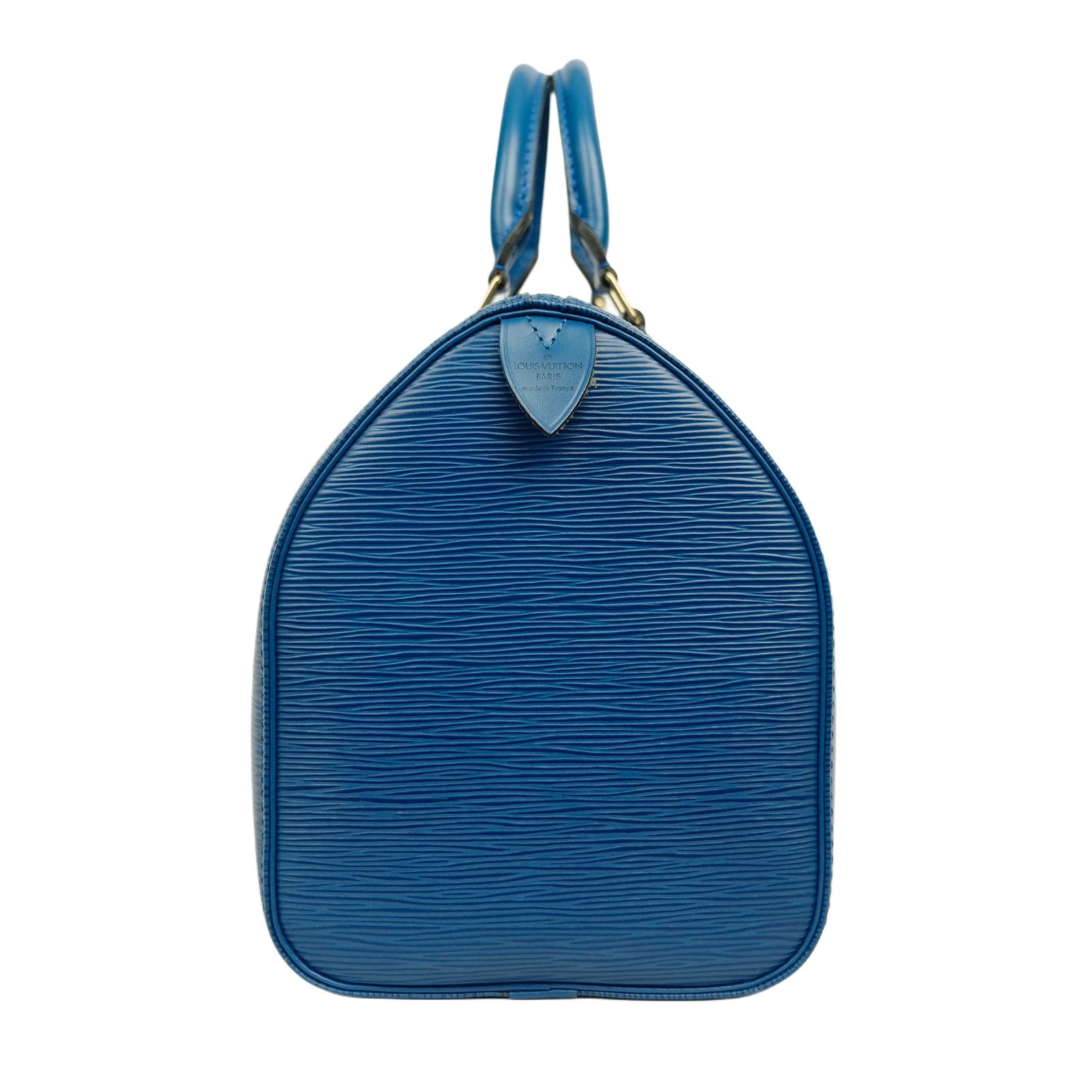 エピ ポンヌフ ハンドバッグ トレドブルー 青 中古] LOUIS VUITTON