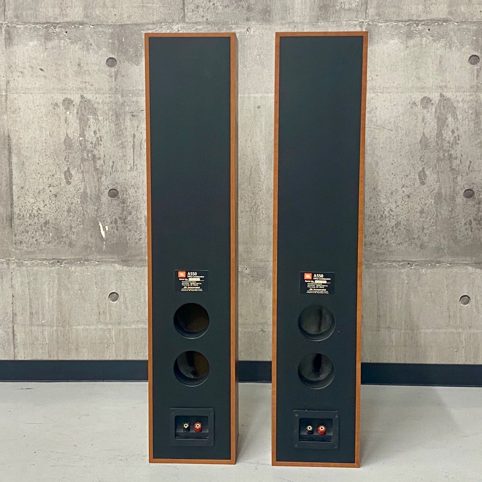 JBL A550 トールボーイ　フロアスピーカー　3wayスピーカー　ペア JBL A550 トールボーイ フロアスピーカー 3wayスピーカー ペア