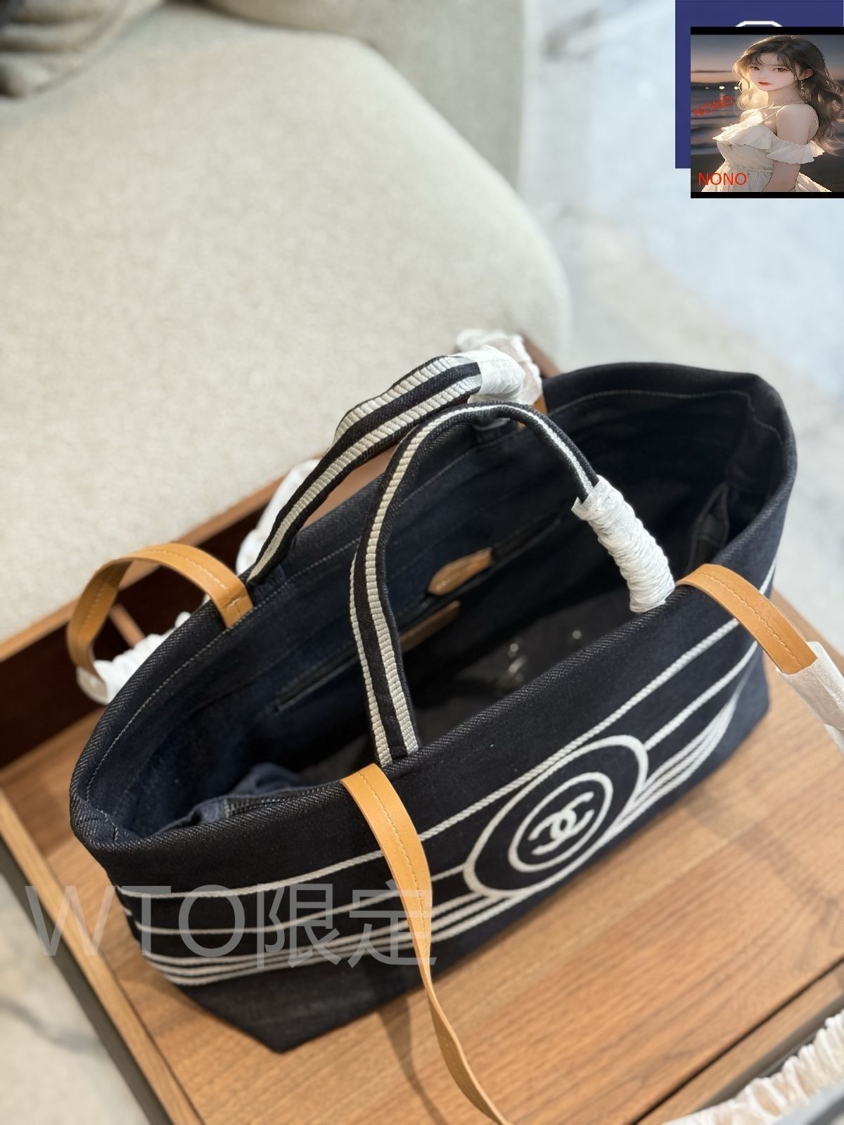 今日特価】Chanel シャネル ビーチバッグシリーズ 軽量で大容量